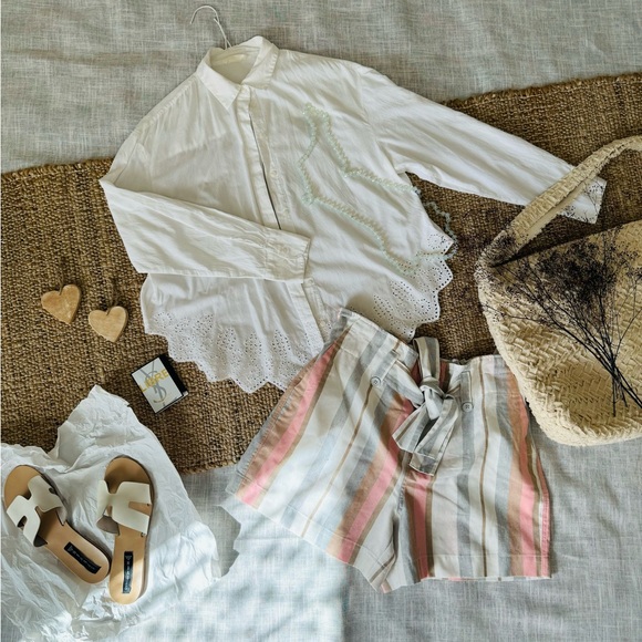 H&M Tops - H&M embroidered shirt